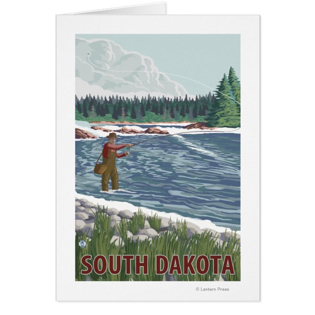 Pêcheur de vol Dakota du Sud (Devant)