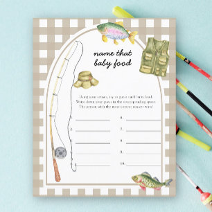 Pêcheur - Nom que bébé Nourriture jeu