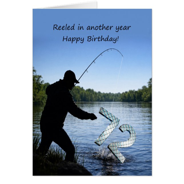 Pêcheur pour son 72e anniversaire (Devant)
