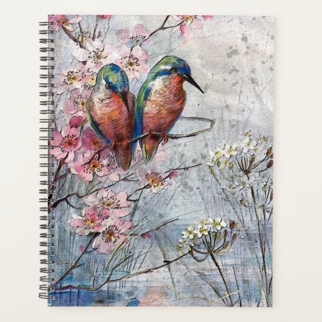 Pêcheurs et fleurs de cerisiers (Devant)