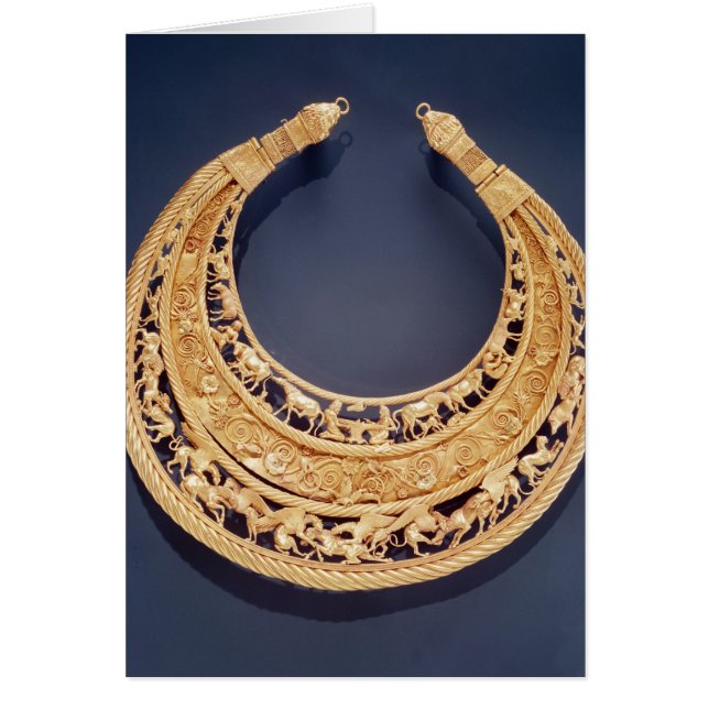 Pectoral en croissant de Tolstaya Mogila (Devant)