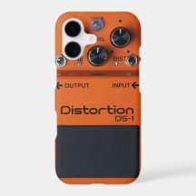 Pédale de distorsion orange Rock