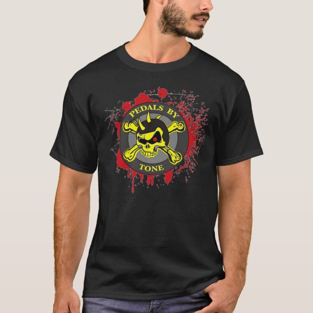 Pédales par le T-shirt de logo de ton (Devant)