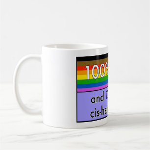 Pédé et au-dessus de tasse d'absurdité de cishe