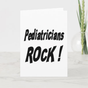 Pediatriciens Rock ! Carte de voeux