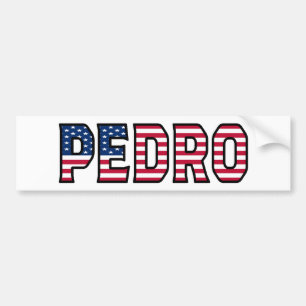 Pedro Nom Vorname USA Aufkleber Sticker Auto