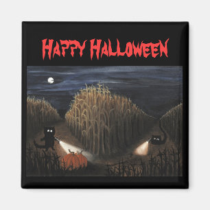 Peek & Boo Halloween Maïs Maze Magnet
