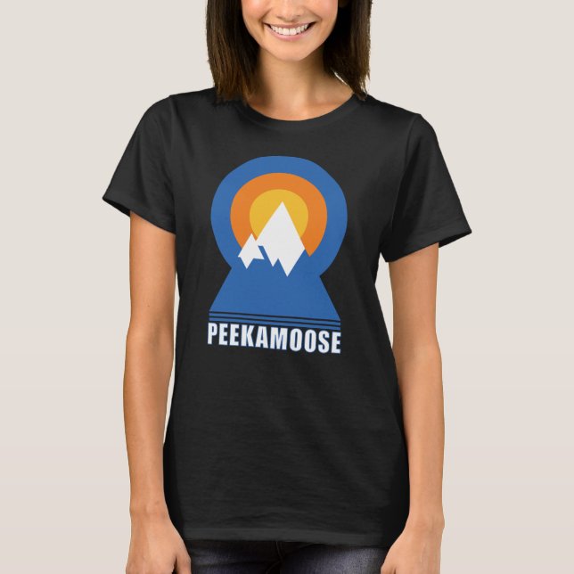 Peekamoose Blue Hole Hike Sunset T-shirt (Devant)