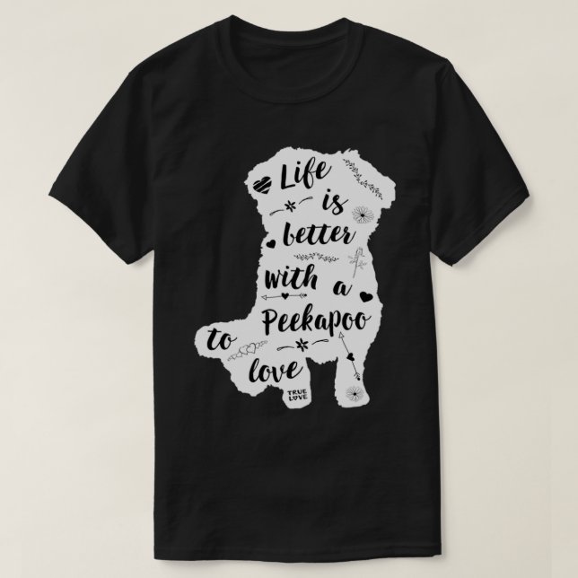 Peekapoo  Design for Peekapoo Dog Lovers Pullover  (Design devant)