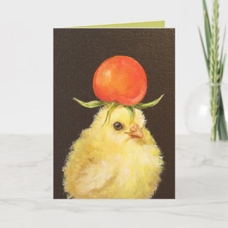 Peep avec carte casquette tomate cerise