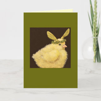 Peep avec carte de casquette de graines d'érable