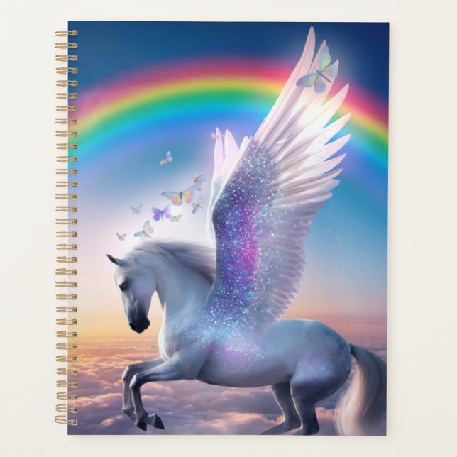 Pégase avec arc-en-ciel (Devant)