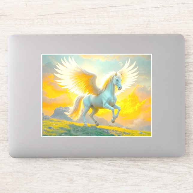 Pegasus Bridging the Earth and Sky Sticker (Ordinateur)