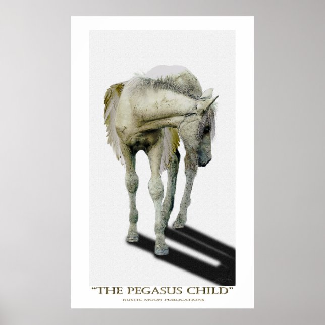 "PEGASUS ENFANT" Poster d'art (Devant)