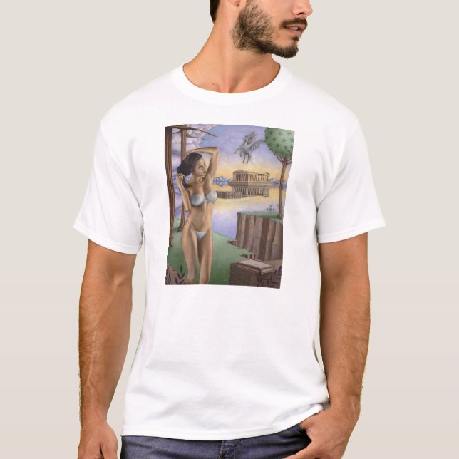 Pegasus : Le T-shirt de base des hommes (Devant)