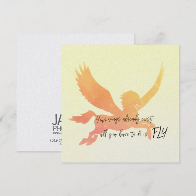 PEGASUS VOL 5,25 x 5,25 carte (Devant / Derrière)