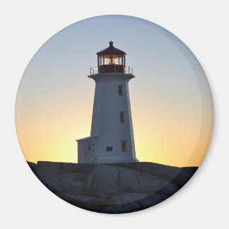 Peggy's Cove Lighthouse Nova Scotia frigo Magnet