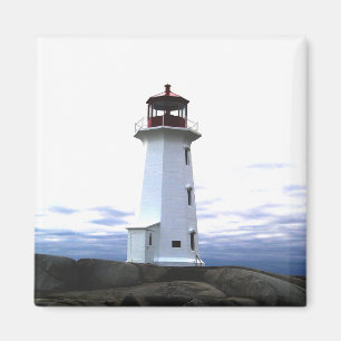 Peggy's Cove Lighthouse Nova Scotia frigo Magnet