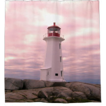 Peggy's cove Nova Scotia Canada rideau de douche