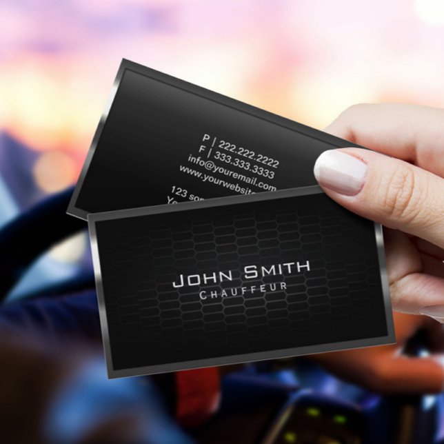 Peigne de miel Cellules de métal Carte de visite C (Créateur téléchargé)