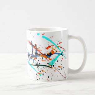 peignez la tasse d'éclaboussure