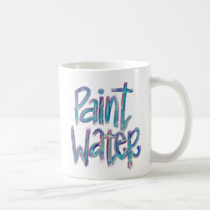 Peignez la tasse du cadeau d'artiste de l'eau