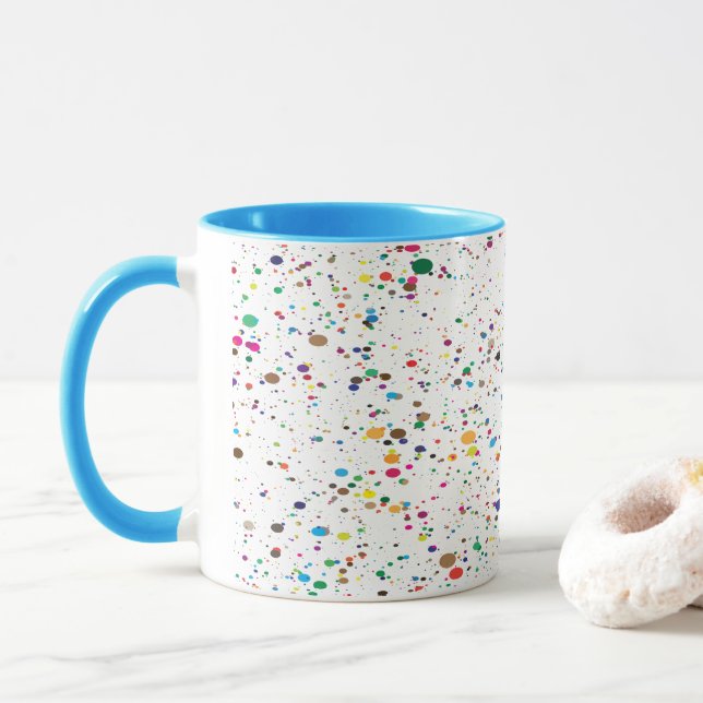 Peignez les tasses d'éclaboussure (Avec donut)