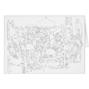 Peindre par numéros : Chiens Jouant à la carte de 