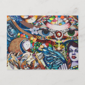 Peindre votre carte postale de foi