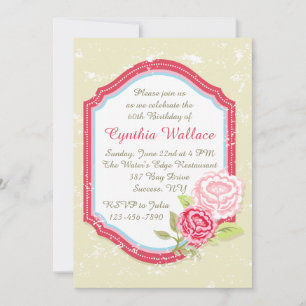 Peine rose (3) Invitation