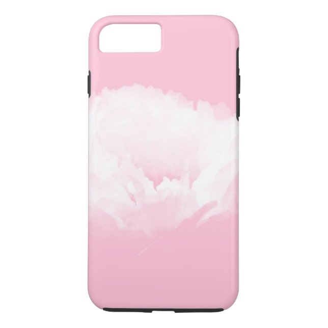 Peine rose douce coque iphone floral 2 (Dos)