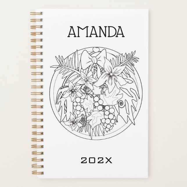 Peins-toi un motif tropical (Devant)