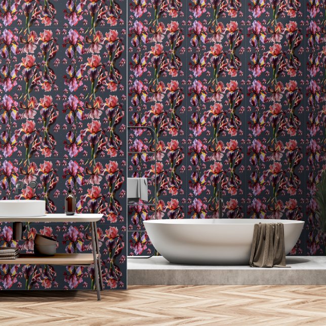 Peint Papier (Salle de bain)