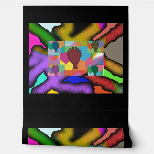 Peint Papier peel et bâton 20 - Verre tendu (Déroulement)