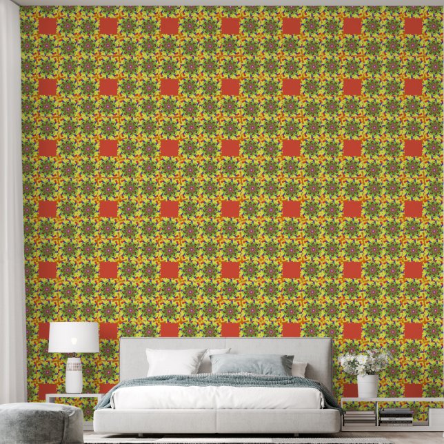 Peint Papier peel et bâton 38 - Un peu rouillé (Chambre à coucher)