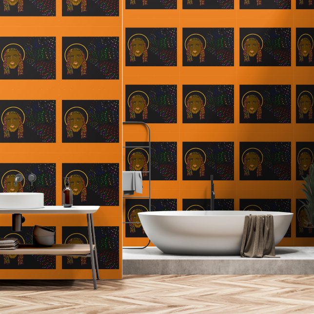 Peint Papier peel et bâton 65 - Le Fils (Salle de bain)