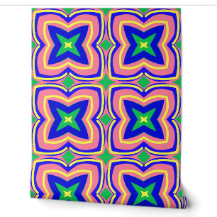 Peint Papier peint, jolie multicolore design classique W