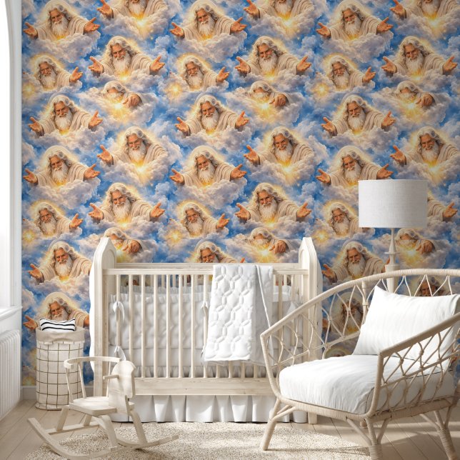 Peint Père céleste divin papier peint, Dieu dans (Enfants)