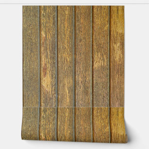 PEINT PLANTES DE BOIS PAPIER CABINE RUSTIQUE