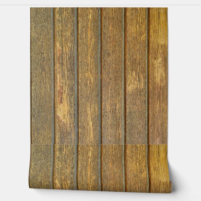 PEINT PLANTES DE BOIS PAPIER CABINE RUSTIQUE (Déroulement)