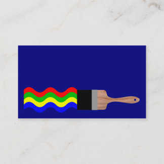 Peintre 3 Carte de visite