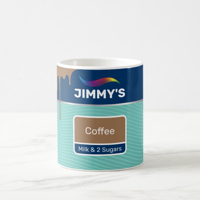 Peintre et décorateurs Mug classique, 325 ml Café  (Centre)