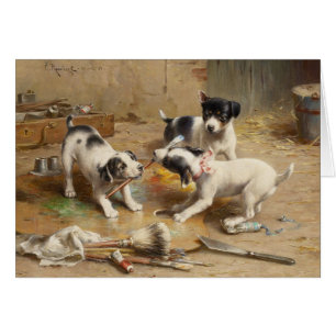 Peintres de chiot de Karl Reichert