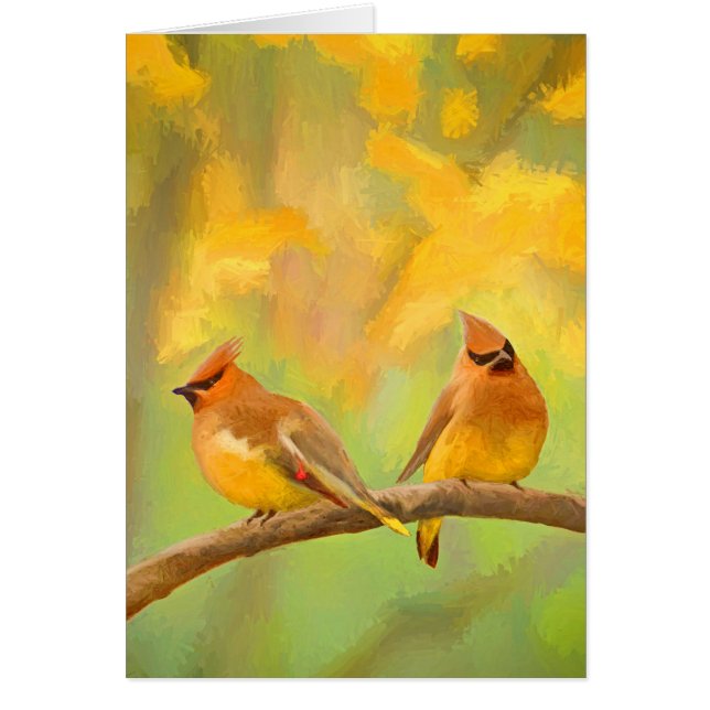Peinture à cire de cèdre - jolie art original chie (Devant)