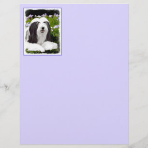 Peinture à collie à poils - Joli art original de c