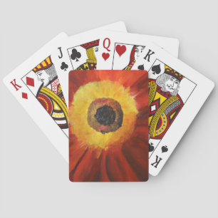 Peinture à fleurs Cartes de Jeu Classique