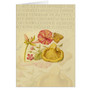 Peinture à l'aquarelle des champignons papillons