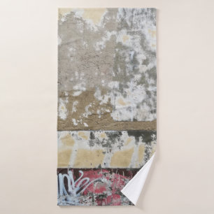 Peinture abstraite Brown et blanche