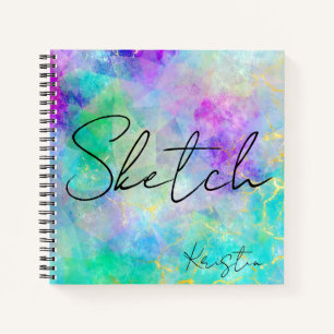 Peinture Abstraite Votre nom Carnet de carnet de n