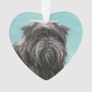 Peinture Affenpinscher - Joli art original chien